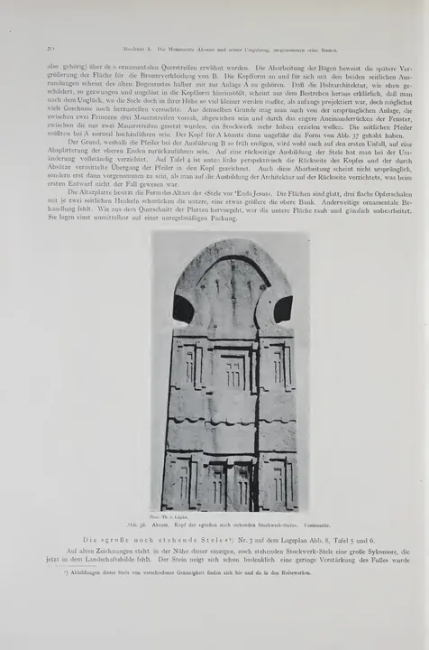 Deutsche Aksum-Expedition, Band II: Ältere Denkmäler Nordabessiniens — illustrated page 30