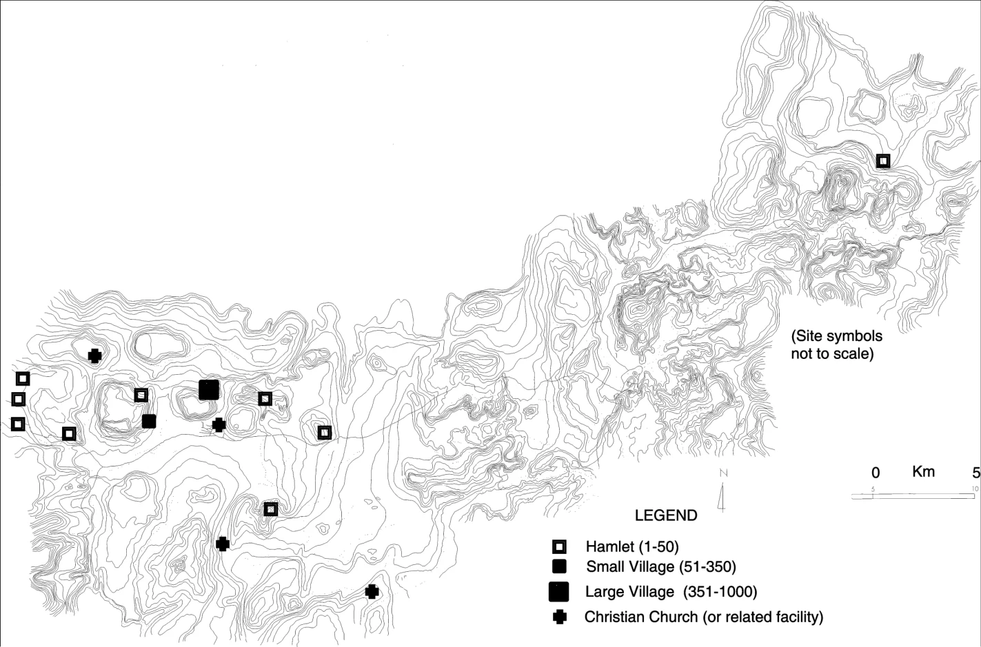 Changing Settlement Patterns in the Aksum-Yeha Region of Ethiopia: 700 BC - AD 850 — illustration 1, PDF page 246